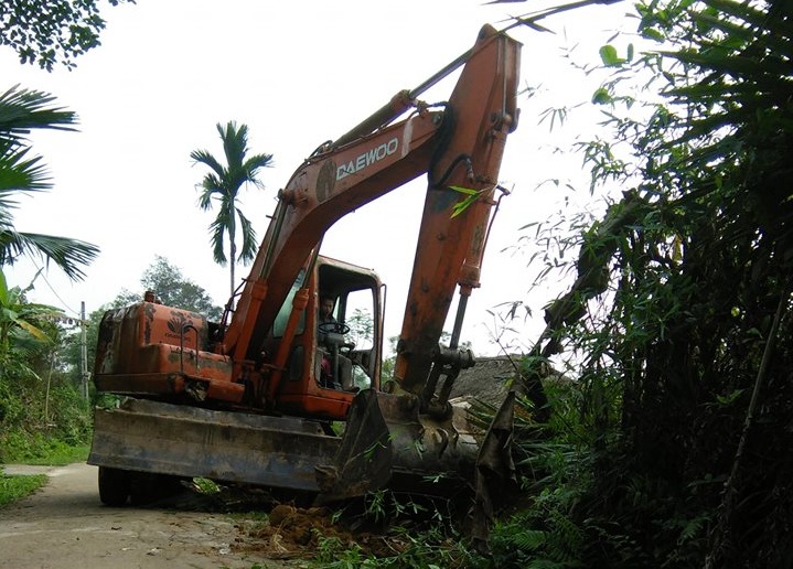 Hiến đất hiến cây thực hiện đề án Giao thông Nông thôn năm 2019
